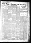 The Afro-American Sentinel 1896-08-08