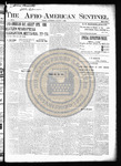 The Afro-American Sentinel 1898-08-06