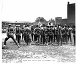United ROTC Service Band in Movement, 1960