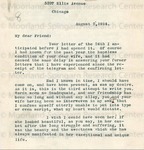 Letter From Richard T. Greener