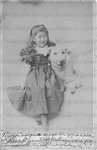 Photograph of Milen Bacon and her Dog