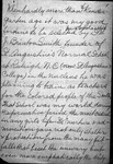 Handwritten Autobiographical Note By Anna Julia Cooper AJC-MS 11a+11b
