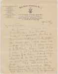 Letter to Alain Locke from Arthur Schomburg by Arturo (Arthur) Alfonso Schomburg