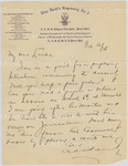 Letter to Alain Locke from Arthur Schomburg