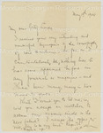 Letter to Alain Locke from Arthur Schomburg by Arturo (Arthur) Alfonso Schomburg