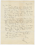 Letter to Alain Locke from Arthur Schomburg by Arturo (Arthur) Alfonso Schomburg