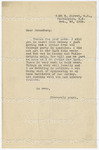 Letter to Alain Locke from Arthur Schomburg