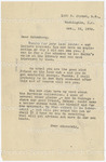 Letter to Alain Locke from Arthur Schomburg by Arturo (Arthur) Alfonso Schomburg