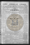 Daily American Citizen 1899-08-20 by American Citizen Publishing And Printing CO.