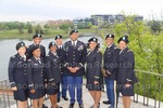 [Cadets Pose for Photograph at the 2016 Army ROTC Commissioning Ceremony]