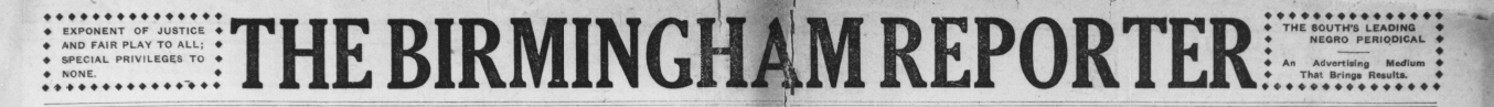 The Birmingham Reporter: 1916