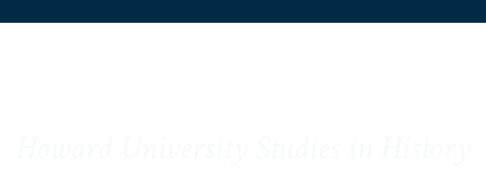 Howard University Studies in History
