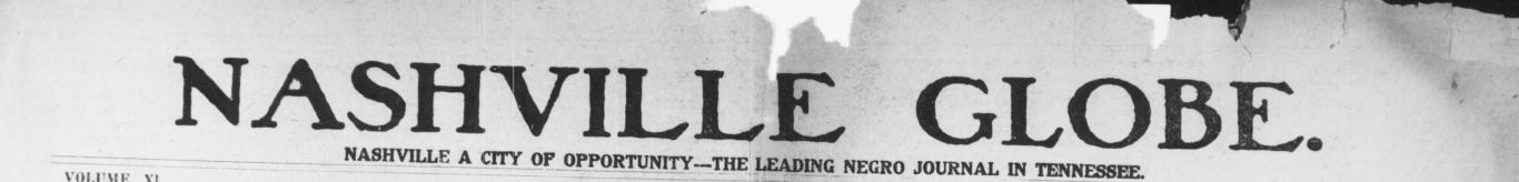 Nashville Globe: 1911-1931