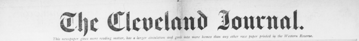 The Cleveland Journal: 1911