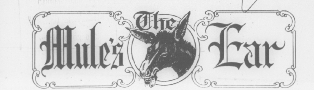 The Mule's Ear: 1929