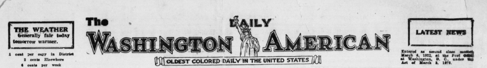 The Washington Daily American: 1924-1925