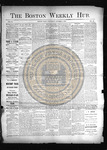 The Boston Weekly Hub 1884-10-04 by Hub Publishing Company