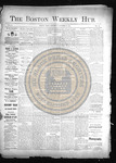 The Boston Weekly Hub 1884-10-18 by Hub Publishing Company