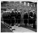 Service School for negro shore patrolmen at NTS, Great Lakes, Nov. 1943