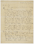 Letter to John Wesley Cromwell, Sr. from Arthur Schomburg by Arturo (Arthur) Alfonso Schomburg