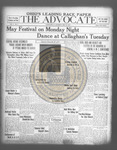 The Cleveland Advocate 1916-05-27 by Ormond A. Forte