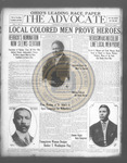 The Cleveland Advocate 1916-07-29 by Ormond A. Forte