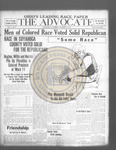 The Cleveland Advocate 1916-11-11 by Ormond A. Forte