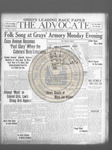 The Cleveland Advocate 1916-12-02 by Ormond A. Forte