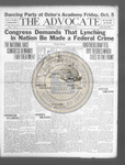 The Cleveland Advocate 1917-09-29 by Ormond A. Forte