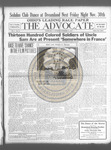 The Cleveland Advocate 1917-11-24 by Ormond A. Forte
