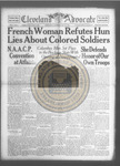The Cleveland Advocate 1920-05-29 by Ormond A. Forte