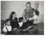 Charles and Lenore Drew with Children