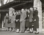 Dorothy B. Ferebee with Others in Germany - 1951