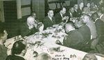 Group eating dinner during W.G.C. Banquet