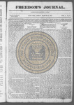 Freedom's Journal 1827-03-23 by Cornish & Russwurm