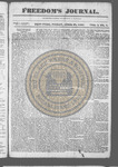 Freedom's Journal 1827-04-27 by Cornish & Russwurm