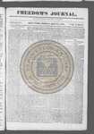 Freedom's Journal 1827-05-11 by Cornish & Russwurm