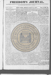Freedom's Journal 1827-05-18 by Cornish & Russwurm