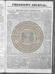Freedom's Journal 1827-10-26 by Jno. B. Russwurm