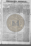 Freedom's Journal 1827-11-09 by Jno. B. Russwurm