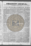 Freedom's Journal 1827-11-30 by Jno. B. Russwurm