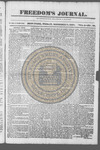 Freedom's Journal 1827-12-07 by Jno. B. Russwurm