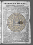 Freedom's Journal 1828-05-09 by Jno. B. Russwurm