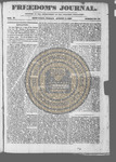 Freedom's Journal 1828-08-08 by Jno. B. Russwurm