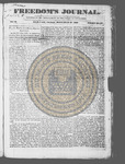 Freedom's Journal 1828-11-14 by Jno. B. Russwurm
