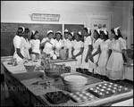 Home Economic Students Learning to Make Good Bread, Daytona Beach, Florida, 1943 by Gordon Parks