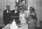 Bride and Groom pose with Father of the Groom and Maid of honor - 2 by Harold Hargis