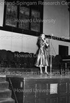 People on Stage in Andrew Rankin Chapel, Howard University - 7 by Harold Hargis