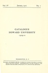 1909-10: Catalog of the Officers and Students of Howard University