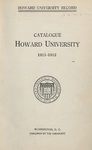 1911-12: Catalog of the Officers and Students of Howard University